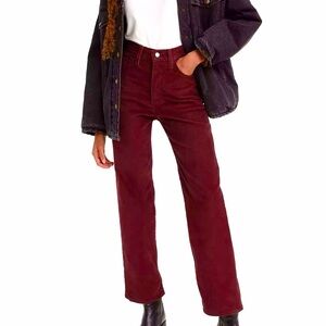 Levi’s - Burgundy Corduroy Pants